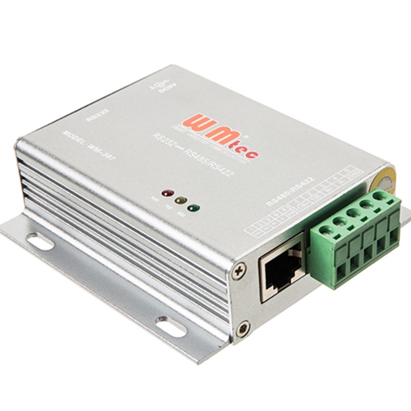 威铭WM-307工业级转换器级防雷型RS232到RS485/RS422接口转换器