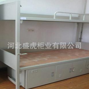 加SH 032铁床上下厚铺高公低床员工宿舍双层床生校用学寓铁架床学
