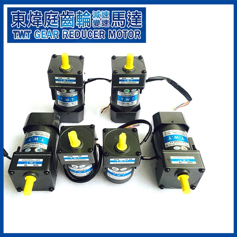TWT台湾东炜庭电机4IK25RGN-C/5IK60GU-YF减速机4GN10K/5GN60K