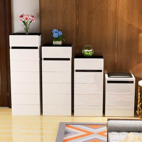 EUE现高中低阶漆梯组合柜门厅柜关隔断柜烤进玄门单门双面鞋柜代