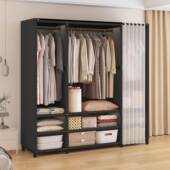 i柜ns风简易衣出租衣柜衣服收纳柜出租房家储用大容量64566356物