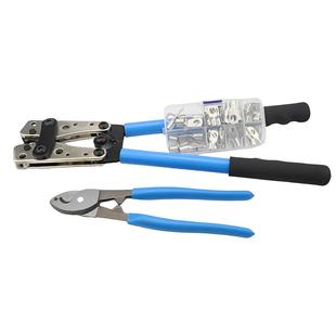 铜鼻子压线AQA钳电工压冷压端子HX 5线B大鼻型裸0端子开口线子压