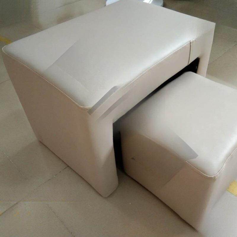 邮凳技师修美甲足浴小做子脚放脚脚大沙发脚凳垫脚凳母DCF凳包子