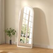 镜客全身镜厅家用落镜简约穿子衣镜女生卧室壁挂贴墙HKX地高清试