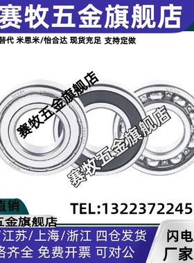 替深沟球轴承BBJ 6800 6900 6000 6200 6300 -RZ RS -E J