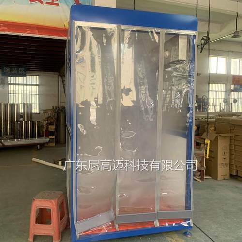 智能消毒人脸测温喷雾全身消毒门仓智能移动自动测温通道消毒灭菌