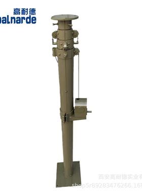 高耐德5米6米8米气动升降桅杆电动升降杆应急移动避雷针防雷