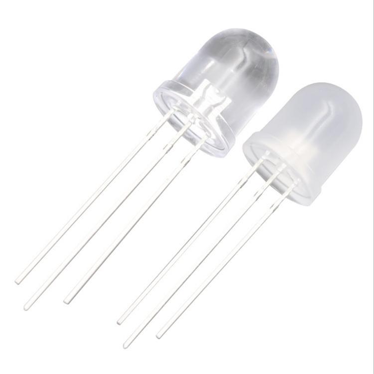 F10内置电阻灯珠 12v高压 10mm加齐纳 红黄蓝绿白发光二极管