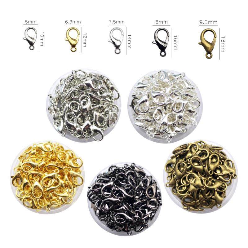 100个/包 锌合金龙虾扣 10mm 12mm 14mm规格颜色齐全 302龙虾扣,文具电教/文化用品/商务用品,教学标本/模型,淘宝优惠券,粉丝福利购,淘宝优惠卷