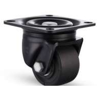 CEL31-D65-N  2.5寸黑色电泳支架活动轮 载重600KG 怡合达脚轮