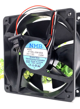 原装NMB变频器24V散热风扇4715KL-05W-B39/B40/B49/B30/B46 12038