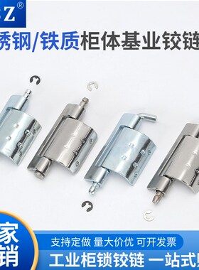 304不锈钢铰链CL248户外配电箱开关柜可焊接内门铰链暗装铰链