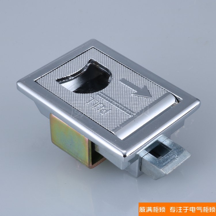 威满柜锁 LS715工业机床门锁拉手LS731机械门拉手配电箱门扣 方形