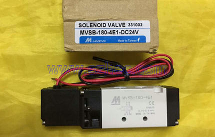 台湾金器 电磁阀 MVSB-180-4E1 DC24V 停产,用MVSP-180-4E1代替
