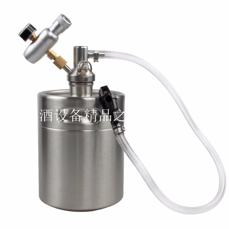 简易打酒器2L/3.6L/5L迷你酒桶打酒器迷你酒桶打酒龙头套装