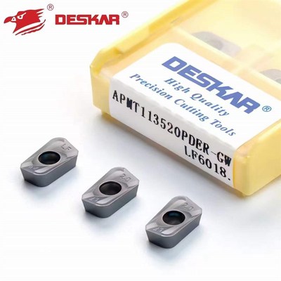 DESKAR戴斯卡数控铣刀片APMT113520/160420PDER-GW LF6018 160430