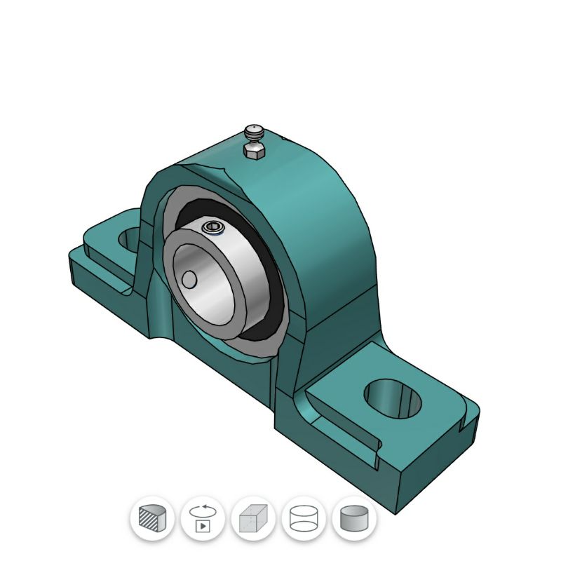 滚珠轴承组件米思米型 CPDR12/15/17/20/25/30/35/40/45/50