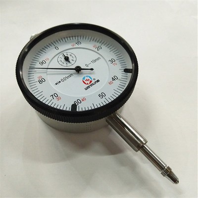 陕西汉中万目百分表0-10mm 防震精密型 外径56mm 精度0.01mm