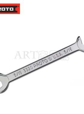 美国PROTO   Proto双角度开口扳手斜口扳手英制5/8 J3340