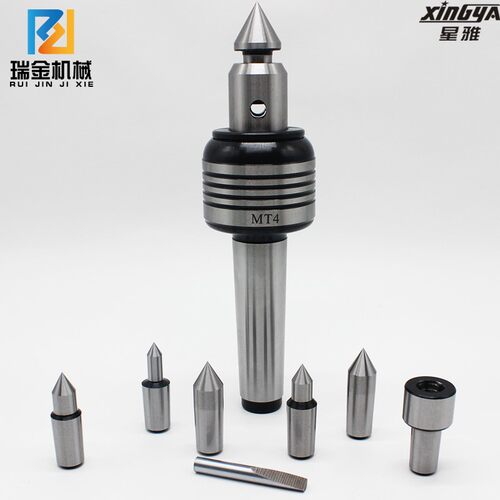车床尾座配件大全尾座顶针莫氏4号mt235号套装可替换插入式活顶尖