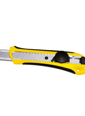 波斯工具 专业级旋钮锁定美工刀 裁纸刀18mm BS310071