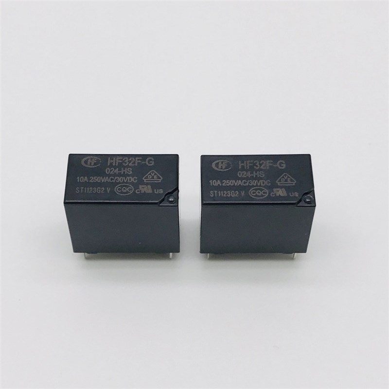 宏发继电器HF32F-G-024-HS一组常开4脚10A250VAC替代SJ-S-124DMH