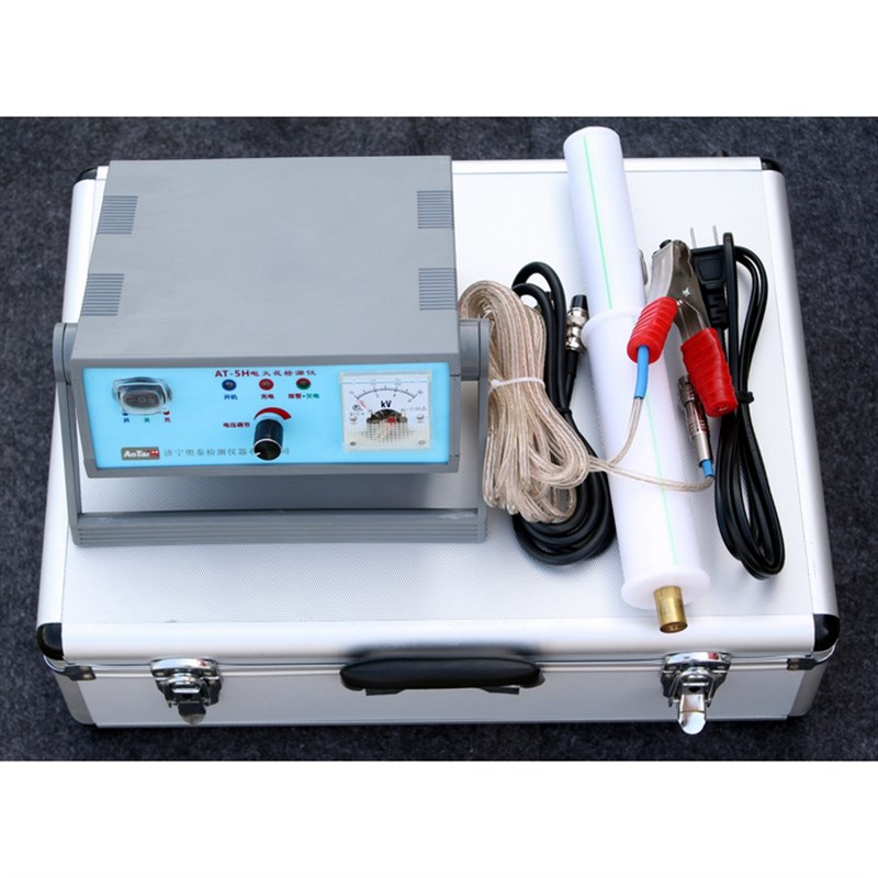 【奥泰AT-5H电火花检测仪管道衬氟衬塑防腐层检漏仪针孔测试仪