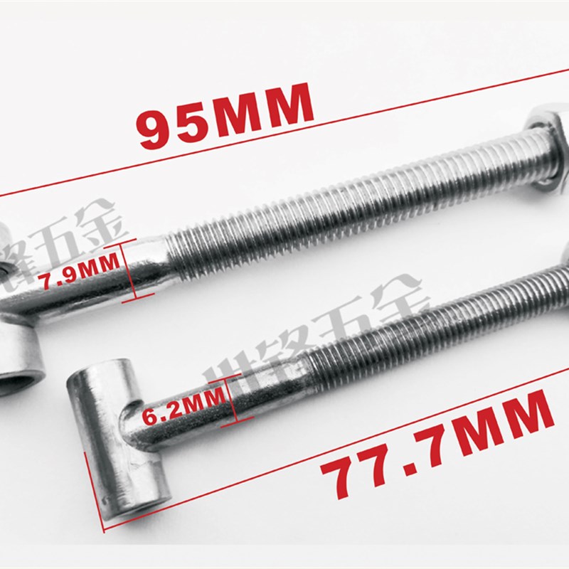英制美制T型螺杆不锈钢螺丝耐高温涡轮防松自锁螺母卡箍厂家直销