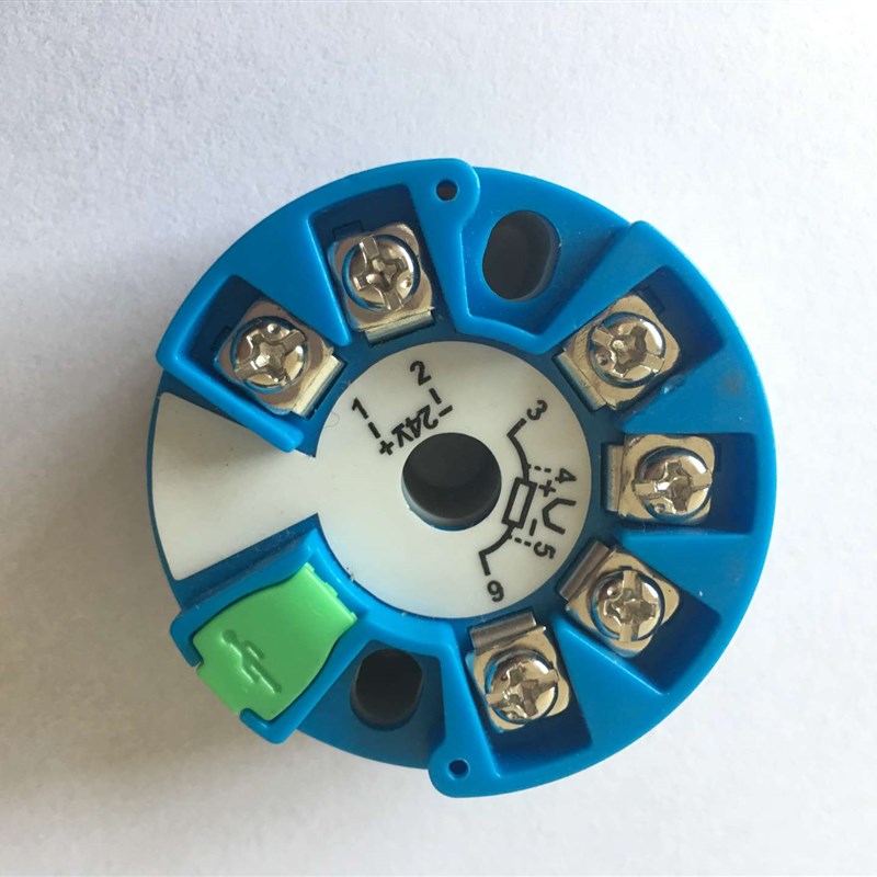 智能温度变送器 pt100  k  E型温度变送器 输出4-20am