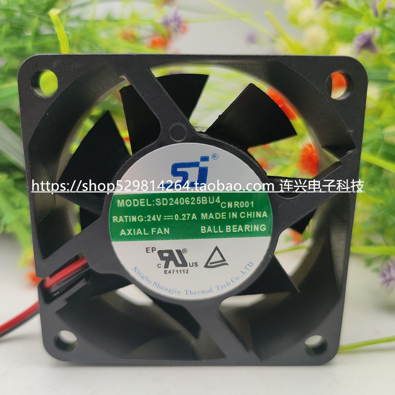 SD240625BU4 全新SJ 6025 24V 0.27A 6CM 4KW汇川变频器耐用风扇