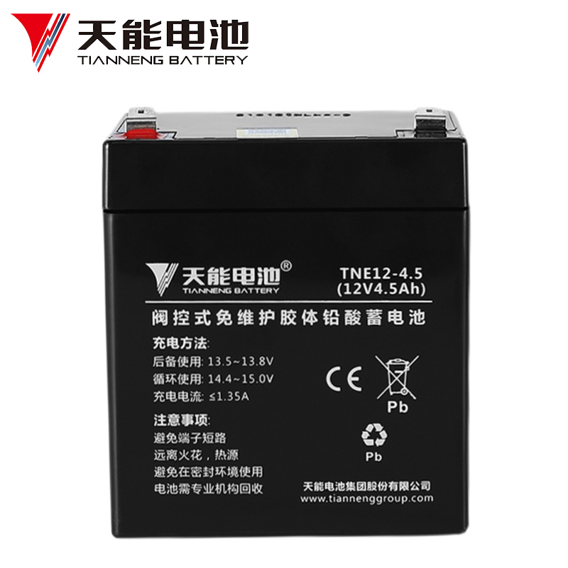 天能电瓶适用于万利达音响M+9017电池12V4.5Ah6FM4.5拉杆音箱9001
