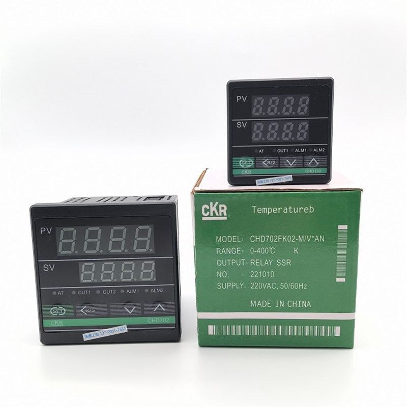 全新CKR温控仪 CHD102/CHD702/402/CHD902FK02继电器SSR输出温控