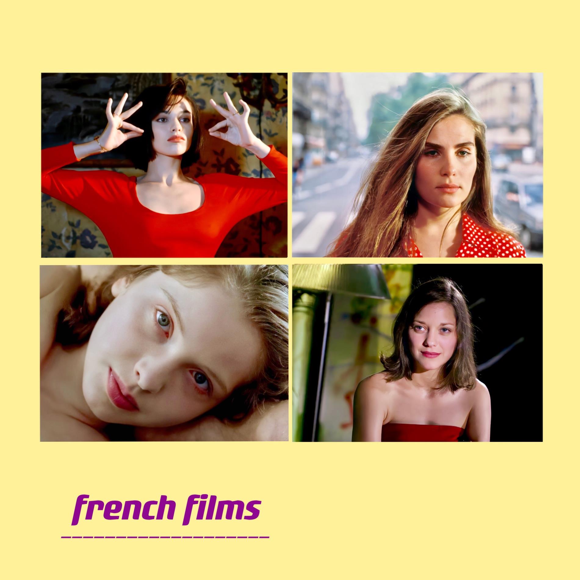 【法国疯批爱情电影海报】两小无猜 苦月亮 阿德尔曼夫妇新桥恋人