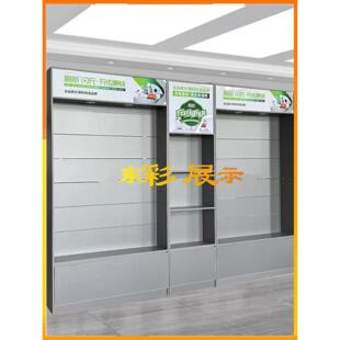 3C手机配件柜数码潮品多功能木质手机配件柜壳膜配件展示架靠墙柜