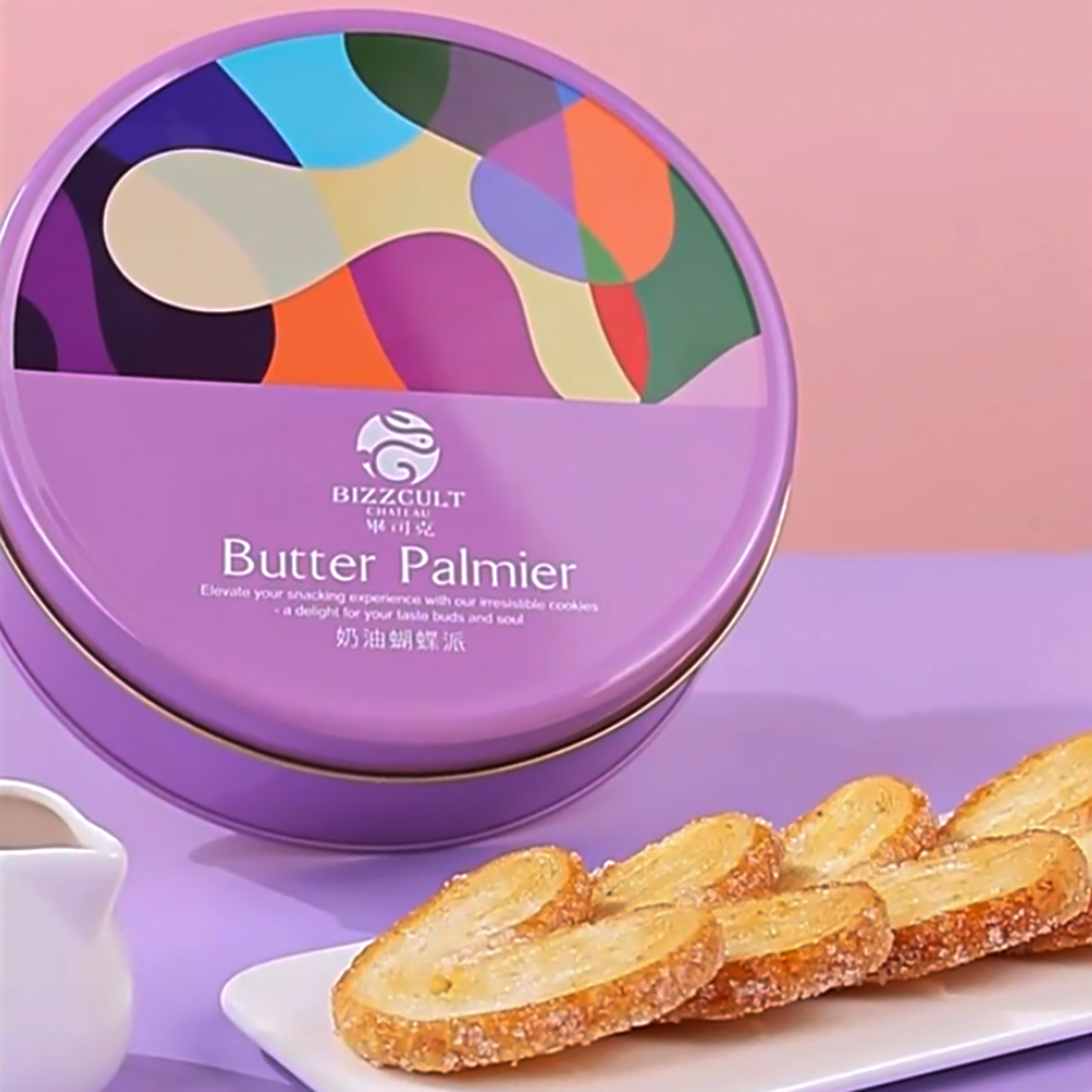 台湾进口奶油蝴蝶酥礼盒伴手礼物