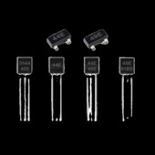 件SOT23直插TO 霍尔A3144 44E传感器S49E线性SH41F双极性开关元