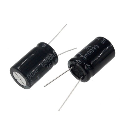 5只 电解电容 16v 6800uf 16V6800UF 体积16*26MM