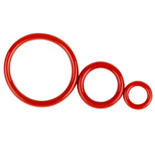 硅胶O型圈高温无毒密封圈线径1.5MM外径13