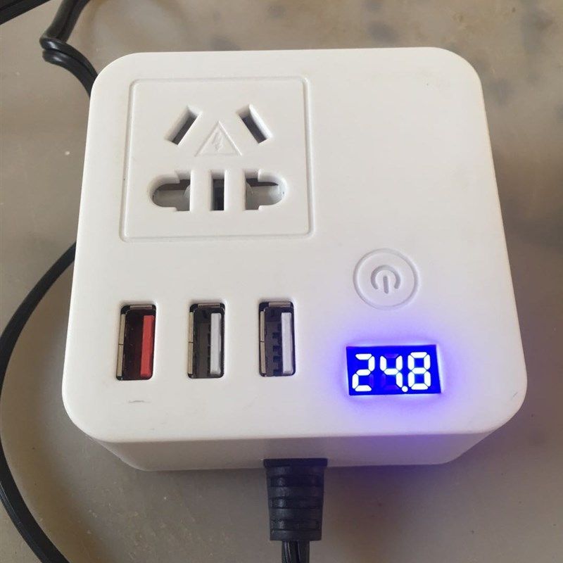 白色逆变器12V24V转220V迷你多功能电源转换器车载充电器货车快充,搬运/仓储/物流设备,其他起重搬运设备,淘宝优惠券,粉丝福利购,淘宝优惠卷