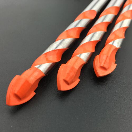 多功能陶瓷三尖钻M6-M12 瓷砖玻璃开孔器 水泥墙壁钻头 三角钻头