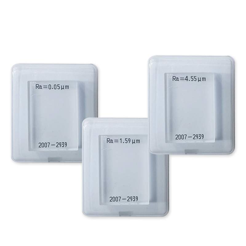祈色粗糙度仪 多刻线样板Ra0.1-3.2玻璃试块玻璃基体硬度高不变形