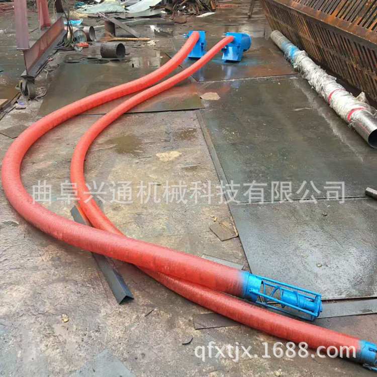 水泥沙子上料用吸粮机 车载软管抽粮机 车载吸粮机