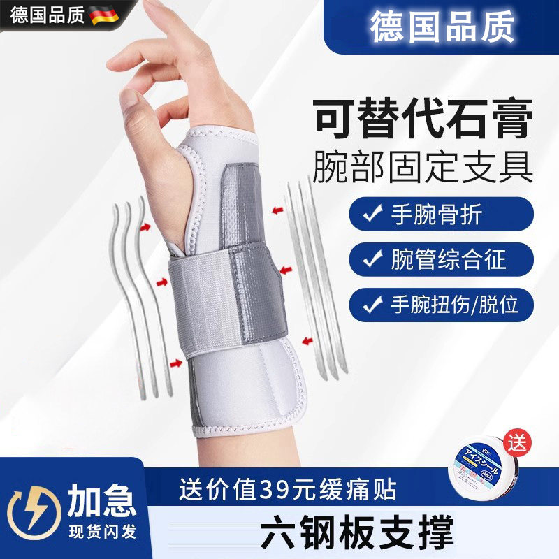 德国护腕扭伤手腕腱鞘腕关节固定支具腕部骨折护具关节损伤护套器