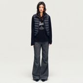 SoloForTwo 立裁结构休闲裤 进口肌理绒面