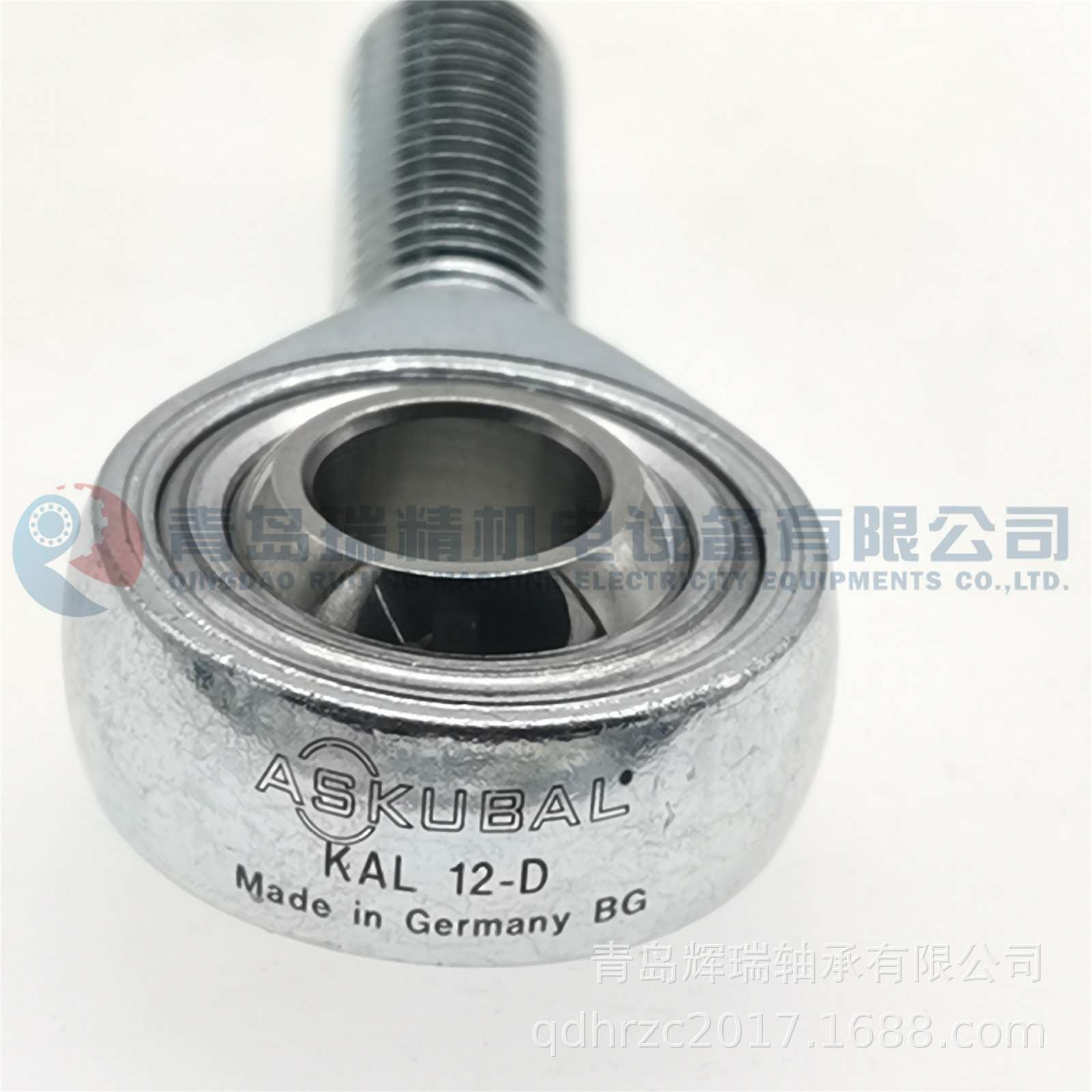 德国 ASKUBAL 阳螺纹杆端关节轴承 KAL12-D 螺纹M12