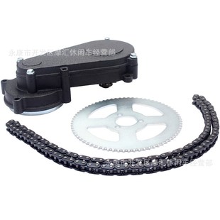 迷你摩托车配件 49CC小越野两冲和齿轮盘链条链盘大飞小链T8F