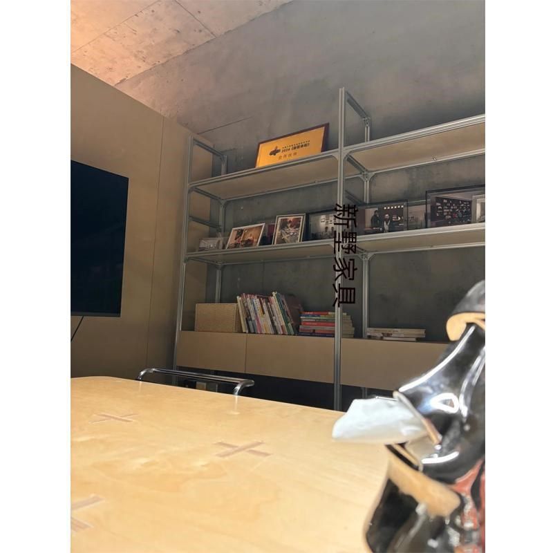 店铺展示柜多层架装饰架置物架工业风铝型材收纳架靠墙陈列展示架,住宅家具,搁板/置物架/家用陈列架,淘宝优惠券,粉丝福利购,淘宝优惠卷