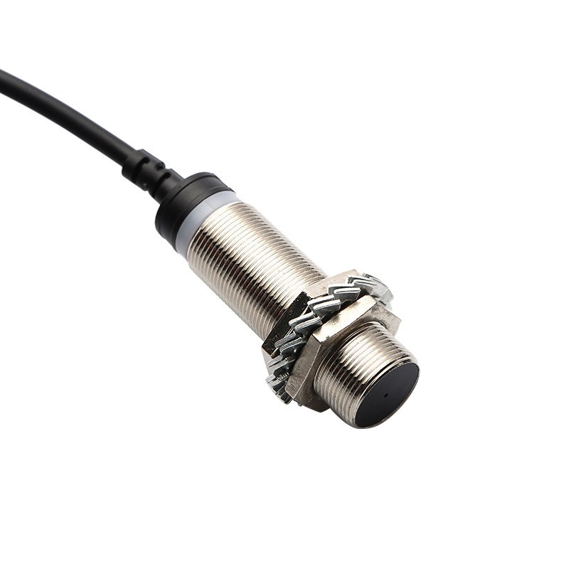 M18激光对射光电开关防灰尘远距离DC10~30V直流NPN常开