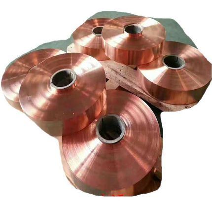 纯铜箔,C1100/T2紫铜带宽度不限,现货T2铜箔,铜皮,铜卷0.05mm