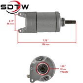 MN9 003 013启动马达适用NX650 31200 XR650L1988 2016